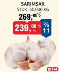 SARIMSAK KG SARIMSAK KG